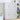 72" Kitchen Pantry Storage Cabinet White with 4 Woven Doors and Adjustable Shelves