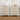 Beige White Mid Century Modern 4 Drawer Dresser Wide Wood Vintage Chest of Drawers with Burlap Rattan Drawers