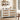 Beige White Mid Century Modern 6 Drawer Dresser Wide Wood Vintage Chest of Drawers with Burlap Rattan Drawers