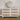 Beige White Mid Century Modern 6 Drawer Dresser Wide Wood Vintage Chest of Drawers with Burlap Rattan Drawers