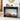 Black 43.3" Mid Century Entryway Sofa Console Table with Fluted Drawers and Storage