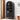 Black 71" Tall Arched Kitchen Pantry Cabinet 4-Tier Bookcase with 2 Large Drawers and Glass Doors