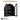 Black Arched Bathroom Wall Storage Cabinet with Adjustable Wood Shelf & Glass Doors