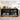Black Farmhouse Wood Storage Cabinet Sideboard with Adjustable Shelves and 4 Doors