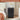 Black Fluted Small Night Stand Narrow End Table with Charging Station and USB Ports