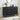 Black Mid Century Modern 7 Drawer Fluted Dresser Wood Storage Cabinet