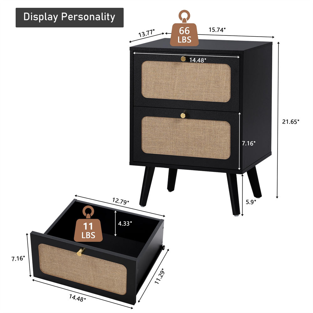 Black and brown cabinet with dimensions and weight indicators on a white background