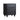 Black Mid Century Modern Wood Chest of Drawers 3 Drawer Fluted Dresser