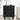 Black Mid Century Modern Wood Chest of Drawers 3 Drawer Fluted Dresser