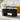 Black Mid Century Oval Wood Fluted Lift Top Coffee Table with Hidden Compartment