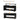 Dimensions of a black folding table with scalloped edges on a white background