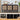 Black Modern Farmhouse Sideboard Buffet Storage Cabinet with 3 Flax Door and Adjustable Shelves