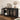 Black Modern Sideboard Storage Cabinet Coffee Bar Cabinet with Acrylic Doors