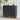 Black Modern Sideboard Storage Cabinet Console Table with Arched Finish Doors and Solid Wood Legs
