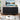Black Modern Wood Fluted Storage Cabinet Sideboard Buffet with 3 Doors