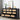 Black Rattan 9 drawer dressers