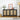 Black Rattan Sideboard Buffer Cabinet with 4 Doors