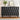 Black Wood Fluted 6 Drawer Dresser Storage Accent Cabinet with Metal Handles