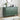 Green Mid Century Modern 7 Drawer Fluted Dresser Wood Storage Cabinet