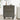 Grey Mid Century Modern Wood Chest of Drawers 3 Drawer Fluted Dresser