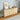 Modern Accent Sideboard Buffet Cabinet Natural with Storage and Adjustable Shelves