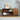 Modern Accent Sideboard Buffet Cabinet Walnut with Storage and Adjustable Shelves
