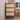 Modern Entryway Wooden Shoe Cabinet Freestanding Tipping Bucket Shoe Rack Walnut with 3 Flip Drawers