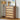 Modern Rattan 5 Drawers Dresser Table Walnut Chest of Drawers with Metal Handles