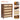 Modern Rattan 5 Drawers Dresser Table Walnut Chest of Drawers with Metal Handles