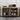 Modern Sideboard Cabinet Natural Console Table with Glass Doors