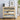 Modern Wood 3 Drawer Dresser Natural Tempered Glass Drawer Design
