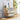 Modern Wood 3 Drawer Dresser Natural Tempered Glass Drawer Design