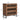 Modern Wood 3 Drawer Dresser Walnut Tempered Glass Drawer Design Size