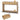 Natural 47 Inches Narrow Entryway Console Table with Open Storage Shelves and Drawers