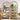 Wooden bookshelf with decorative items against a white wall