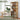 Wooden storage cabinet with shelves and open storage spaces in a room setting.