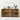 Natural Farmhouse Wood Storage Cabinet Sideboard with Adjustable Shelves and 4 Doors