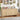 Natural Farmhouse Wood Storage Cabinet Sideboard with Adjustable Shelves and 4 Doors
