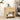 Natural Mid-Century Modern Wooden Nightstand with Charging Station and Curved Top Corners
