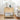 Natural Mid-Century Modern Wooden Nightstand with Charging Station and Curved Top Corners