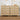 Natural Mid Century Modern 4 Drawer Dresser Wide Wood Vintage Chest of Drawers with Burlap Rattan Drawers