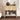 Natural Mid Century Modern Farmhouse Wood Nightstand with Wave Panel Drawer