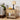 Natural Mid Century Modern Farmhouse Wood Nightstand with Wave Panel Drawer