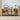 Natural Modern Farmhouse Sideboard Buffet Storage Cabinet with 3 Flax Door and Adjustable Shelves