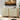 Natural Modern Iron Rattan 3 Drawer Dresser Accent Storage Cabinet