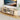 Natural Modern TV Stand 65 Inch Console Table with Storage Compartment and Sliding Door