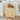 Natural Wood Arched Sideboard Storage Cabinet with 2 Rattan Doors and Adjustable Shelves