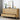 Rattan Dresser Large Long Wooden Storage Cabinet Natural with 9 Drawers