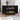 Rattan Sideboard Buffet Cabinet Black