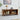 Walnut 43" Wood Coffee Table Two-Sided Storage with Striped Pattern & Sliding Door